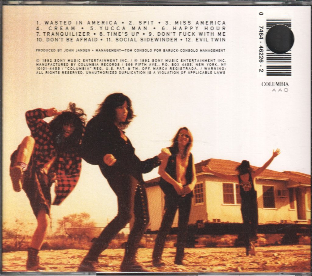 Love Hate - Wasted In America - Cd