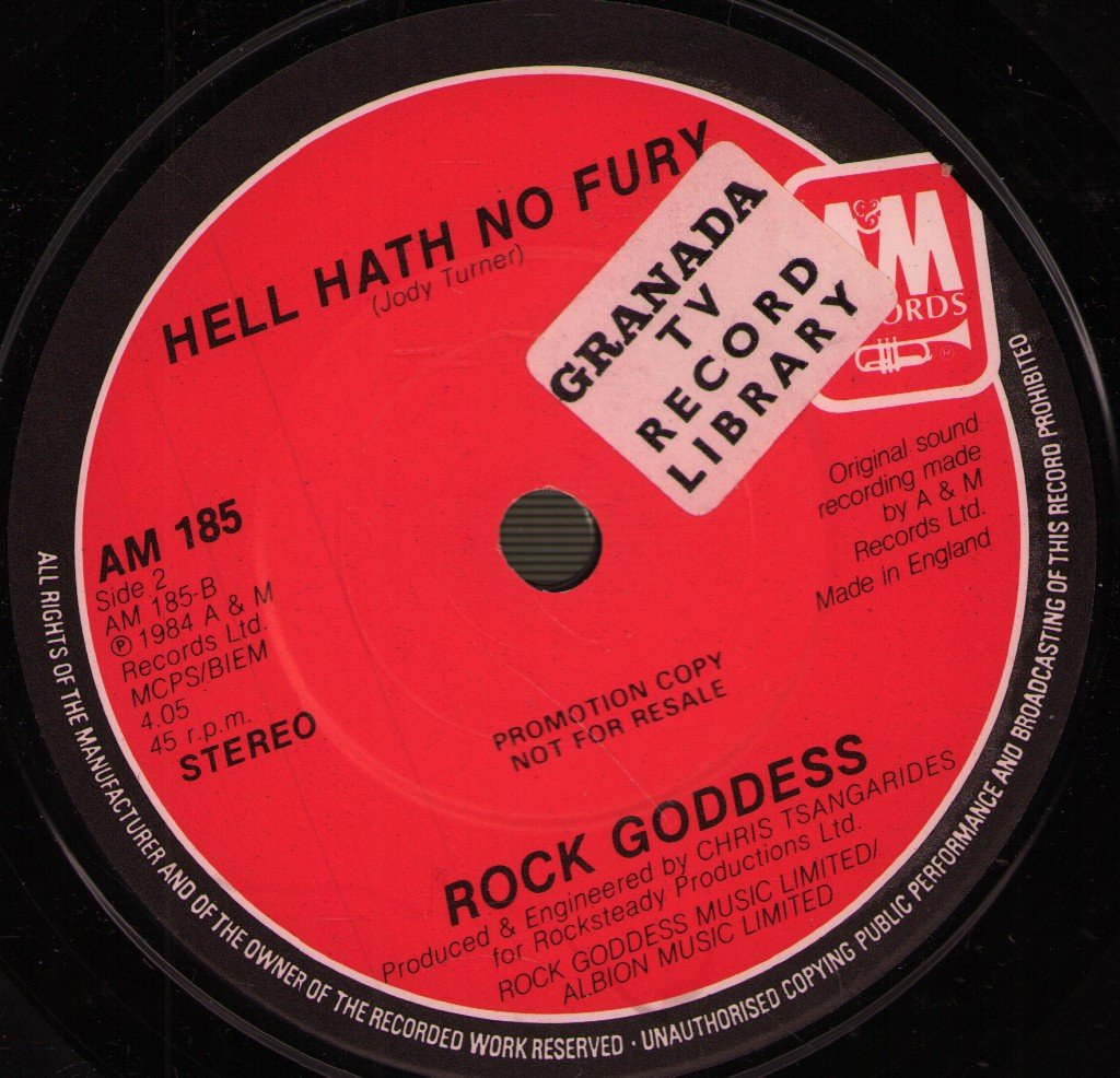 Rock Goddess - I Didn't Know I Loved You - 7 Inch