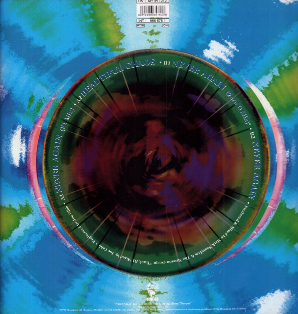 Mission - Never Again - 12 Inch