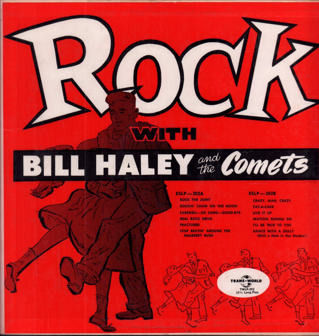 Bill Haley And His Comets - Rock With Bill Haley And The Comets - Lp