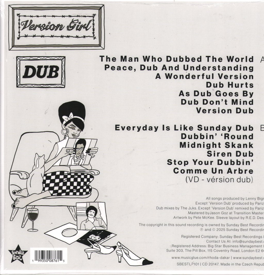 Rhoda Dakar - Version Girl In Dub - Lp