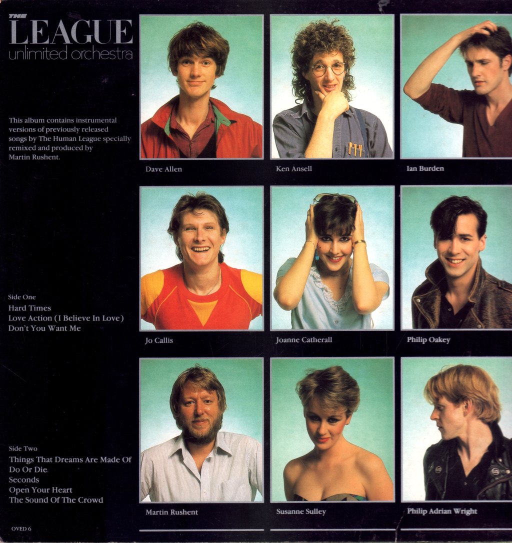 League Unlimited Orchestra - Love And Dancing - Lp