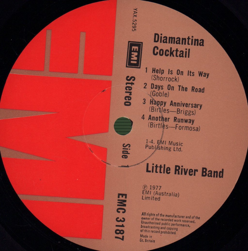 Little River Band - Diamantina Cocktail - Lp