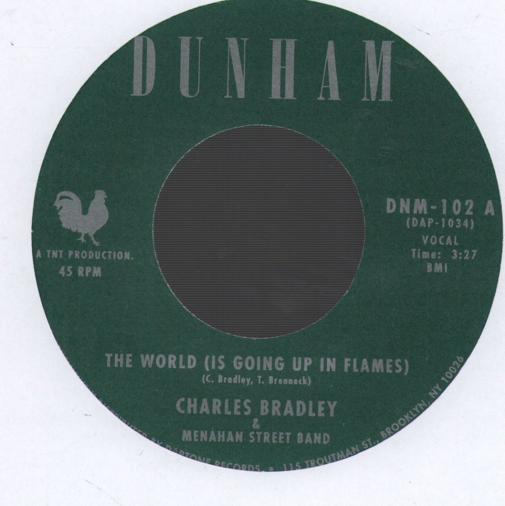 Charles Bradley - World (Is Going Up In Flames) - 7 Inch