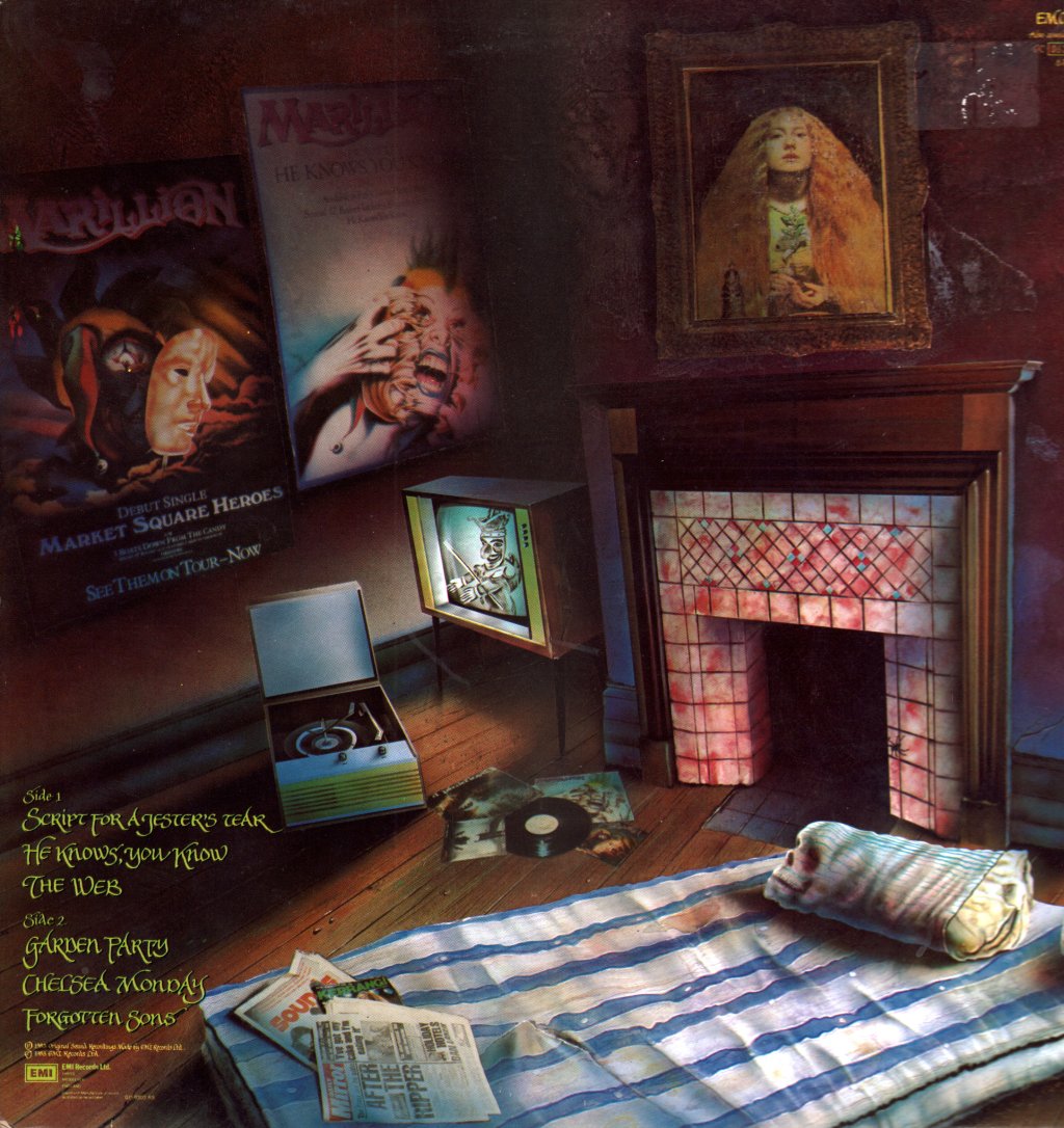 Marillion - Script For A Jester's Tear - Lp
