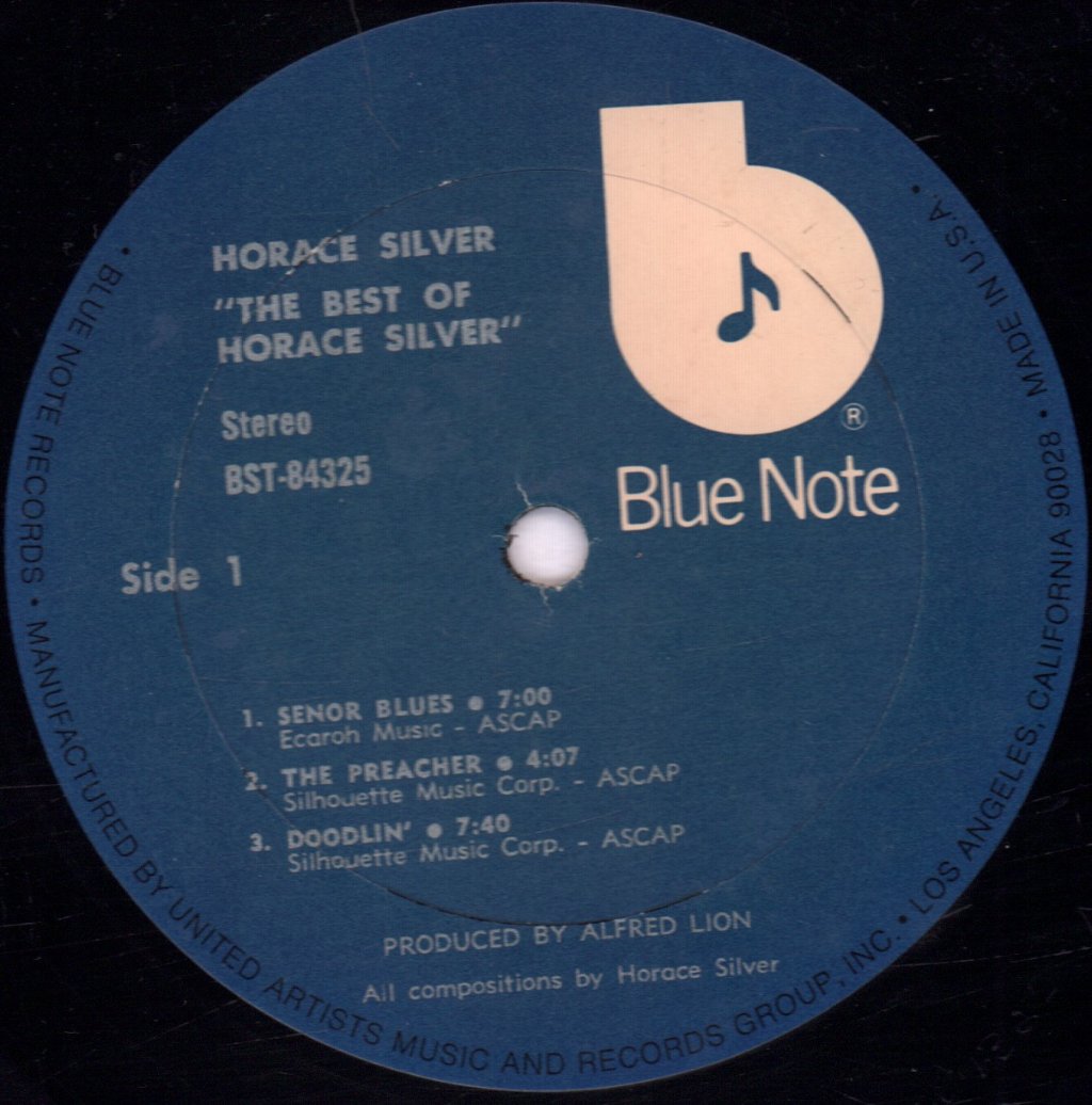 Horace Silver - Best Of Horace Silver - Lp