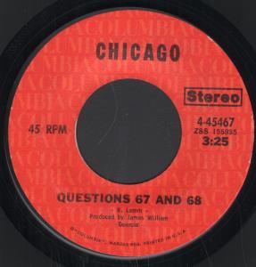 Chicago - Questions 67 And 68 - 7 Inch