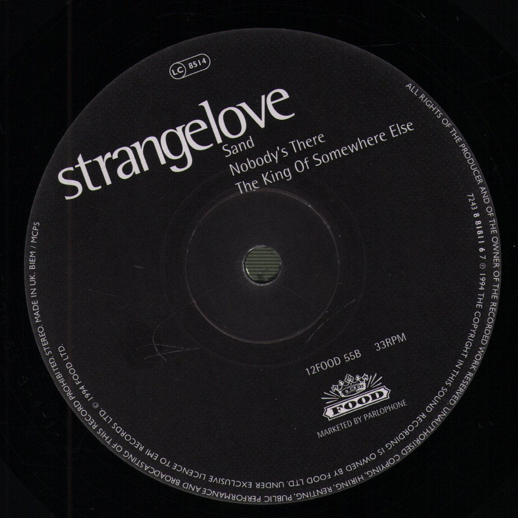 Strangelove - Is There A Place? EP - 12 Inch