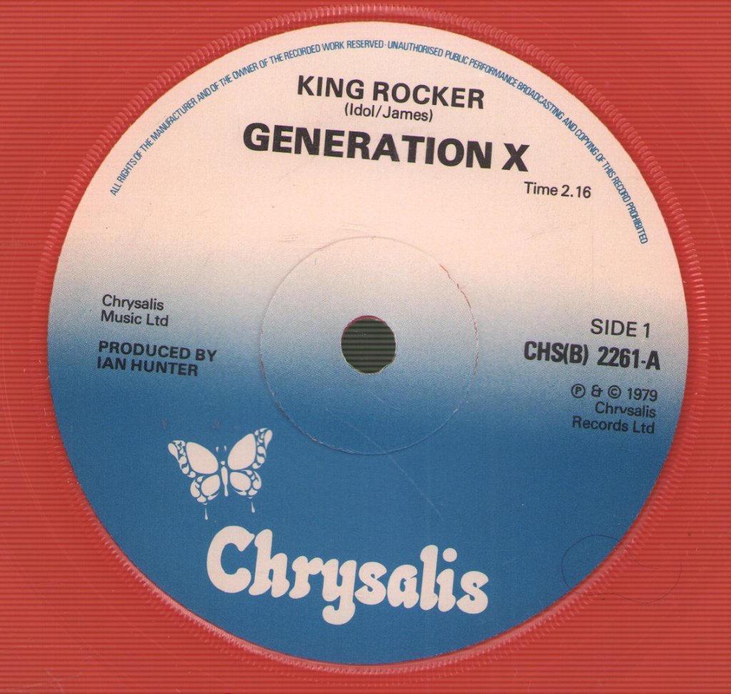 Generation X - King Rocker - 7 Inch