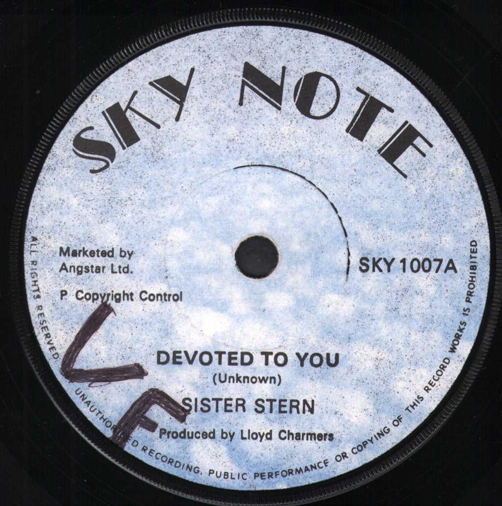 Sister Stern - Devoted To You - 7 Inch