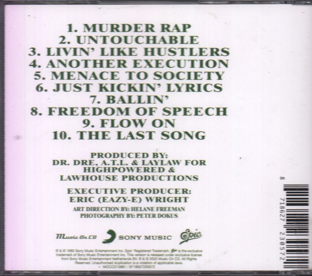 Above The Law - Livin’ Like Hustlers - Cd