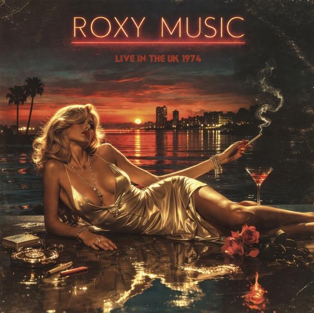 Roxy Music - City Hall. Newcastle 28th October 1974 Fm Radio (Red Vinyl) - Lp