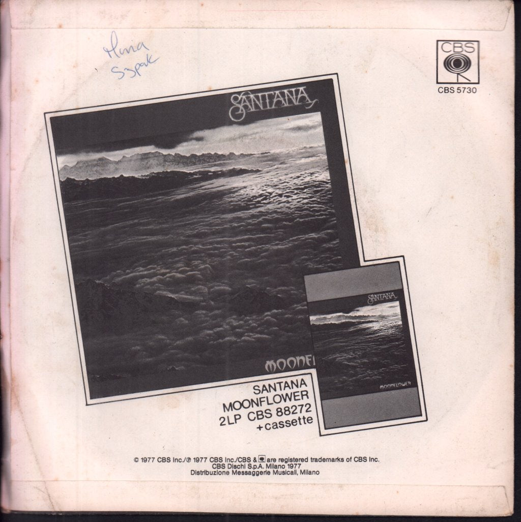 Santana - Flor D'luna - 7 Inch