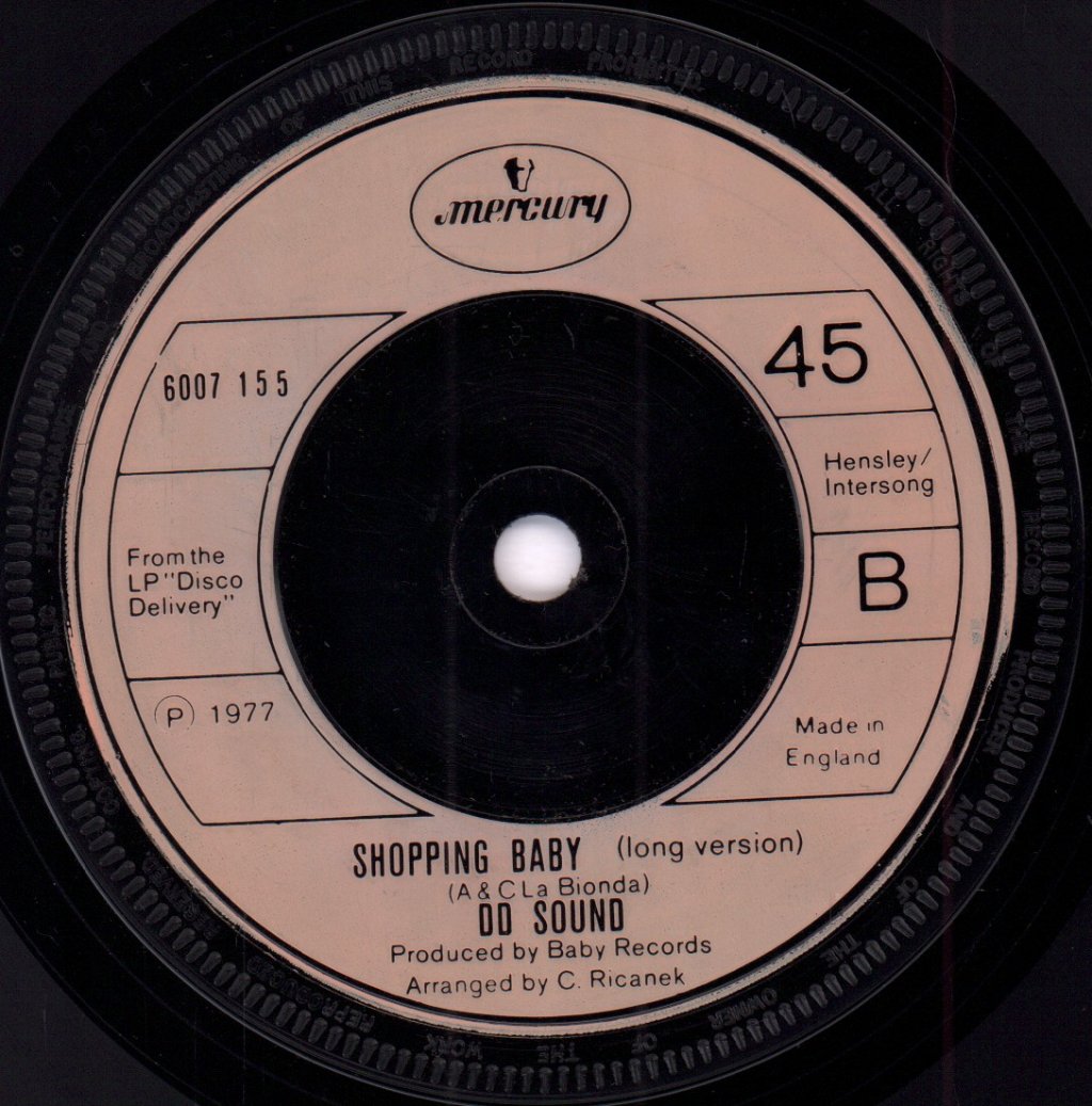D.d.sound - Shopping Baby - 7 Inch