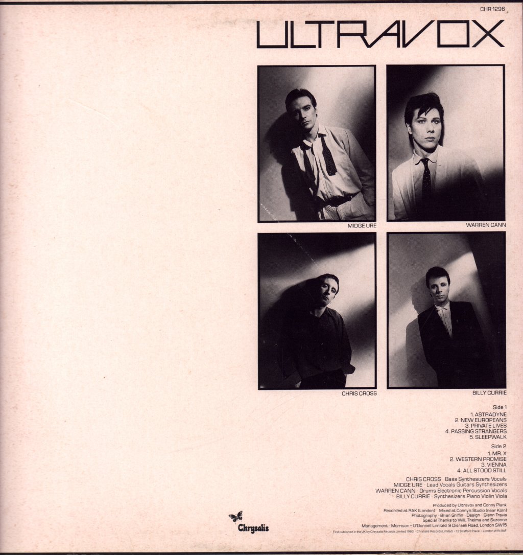 Ultravox - Vienna - Lp