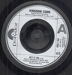 Kingdom Come (80'S/90'S Rock/Metal Group) - Get It On - 7 Inch