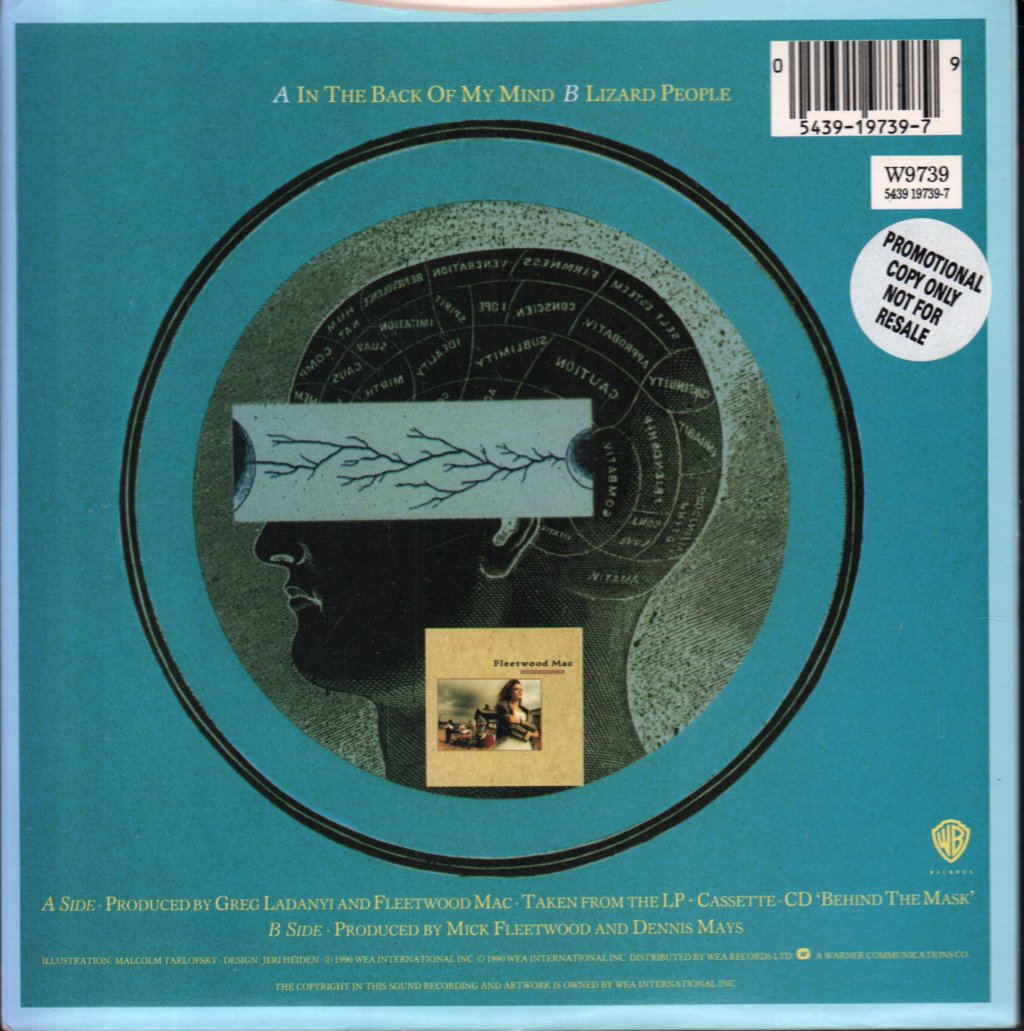 Fleetwood Mac - In The Back Of My Mind - 7 Inch