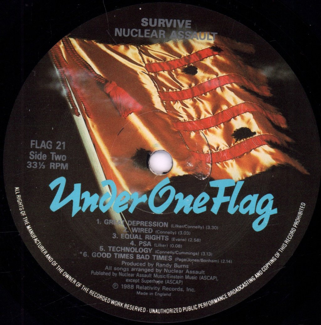 Nuclear Assault - Survive - Lp