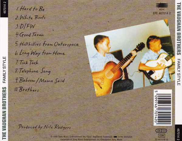 Vaughan Brothers - Family Style - Cd