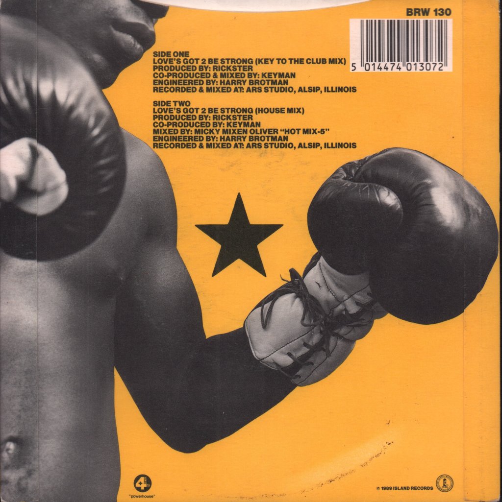 Keyman Edwards - Love's Got 2 Be Strong - 7 Inch