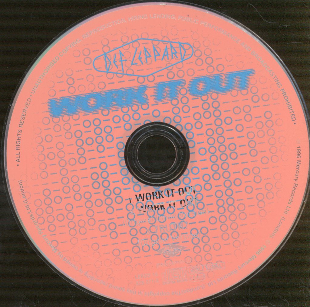 Def Leppard - Work It Out - Cd