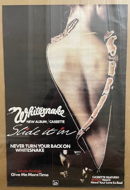 Whitesnake - slide it in - Poster
