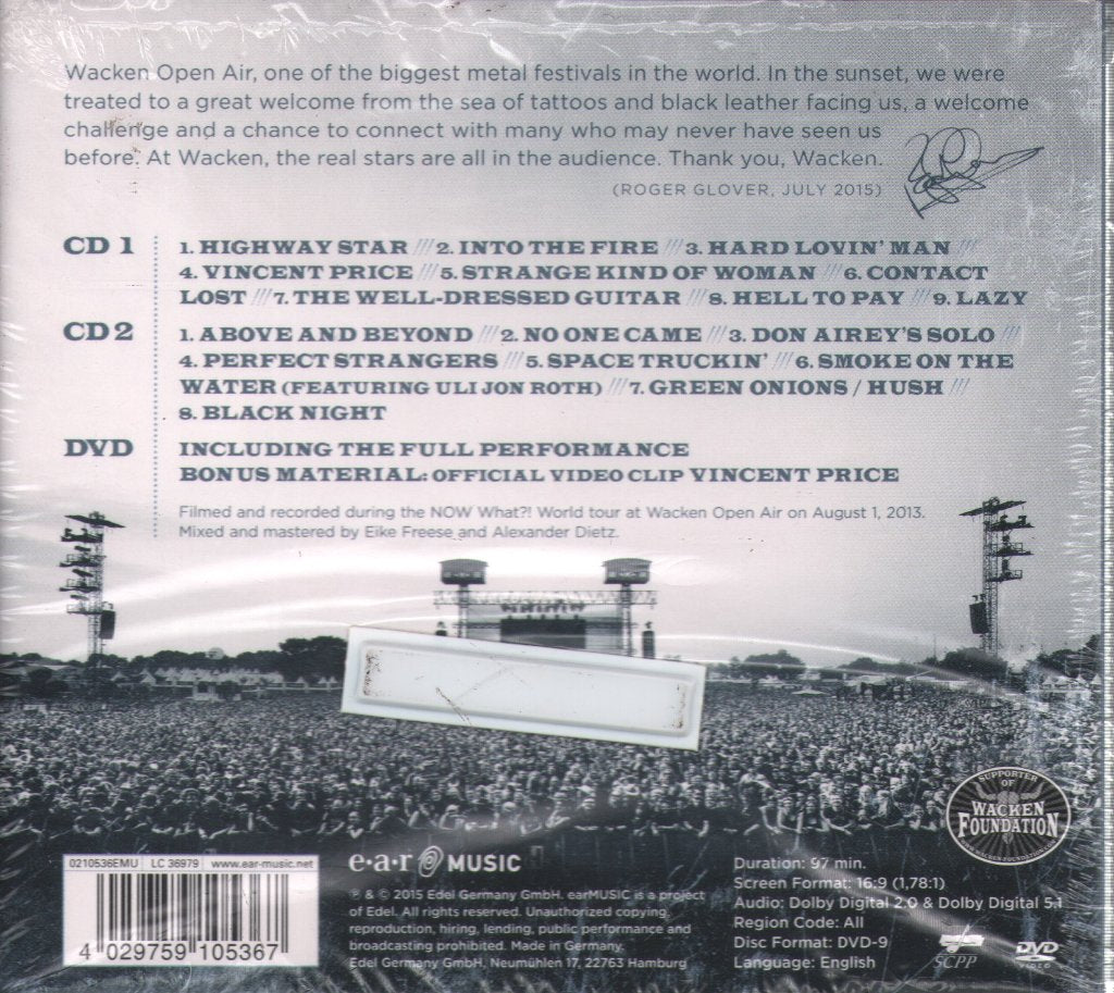Deep Purple - From The Setting Sun... (In Wacken) - Cd Set