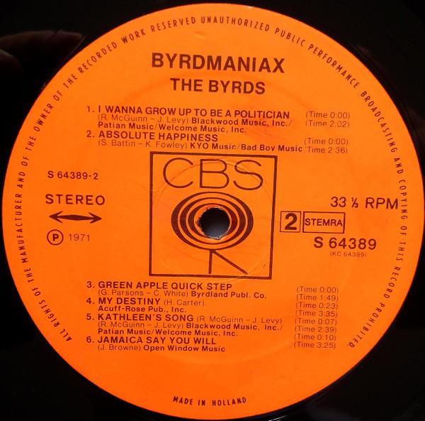 Byrds - Byrdmaniax - Lp