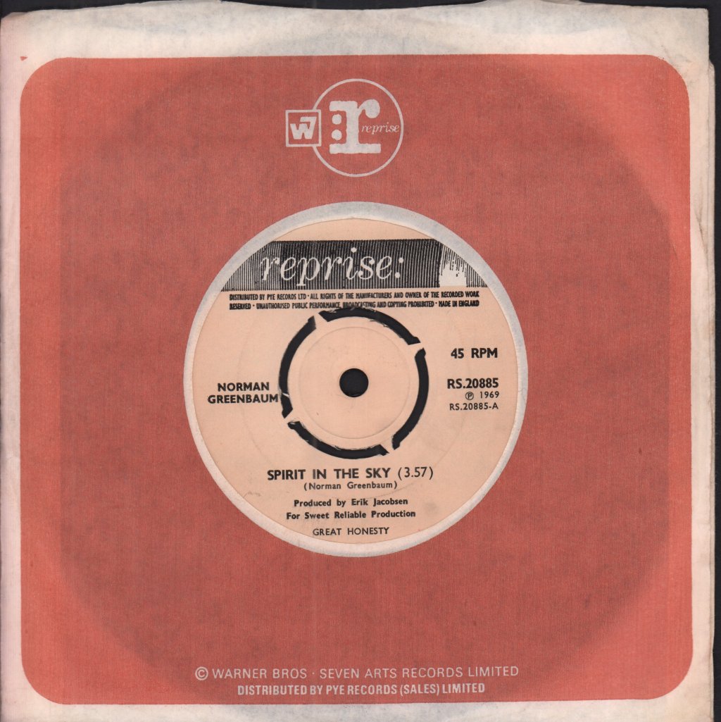 Norman Greenbaum - Spirit In The Sky - 7 Inch