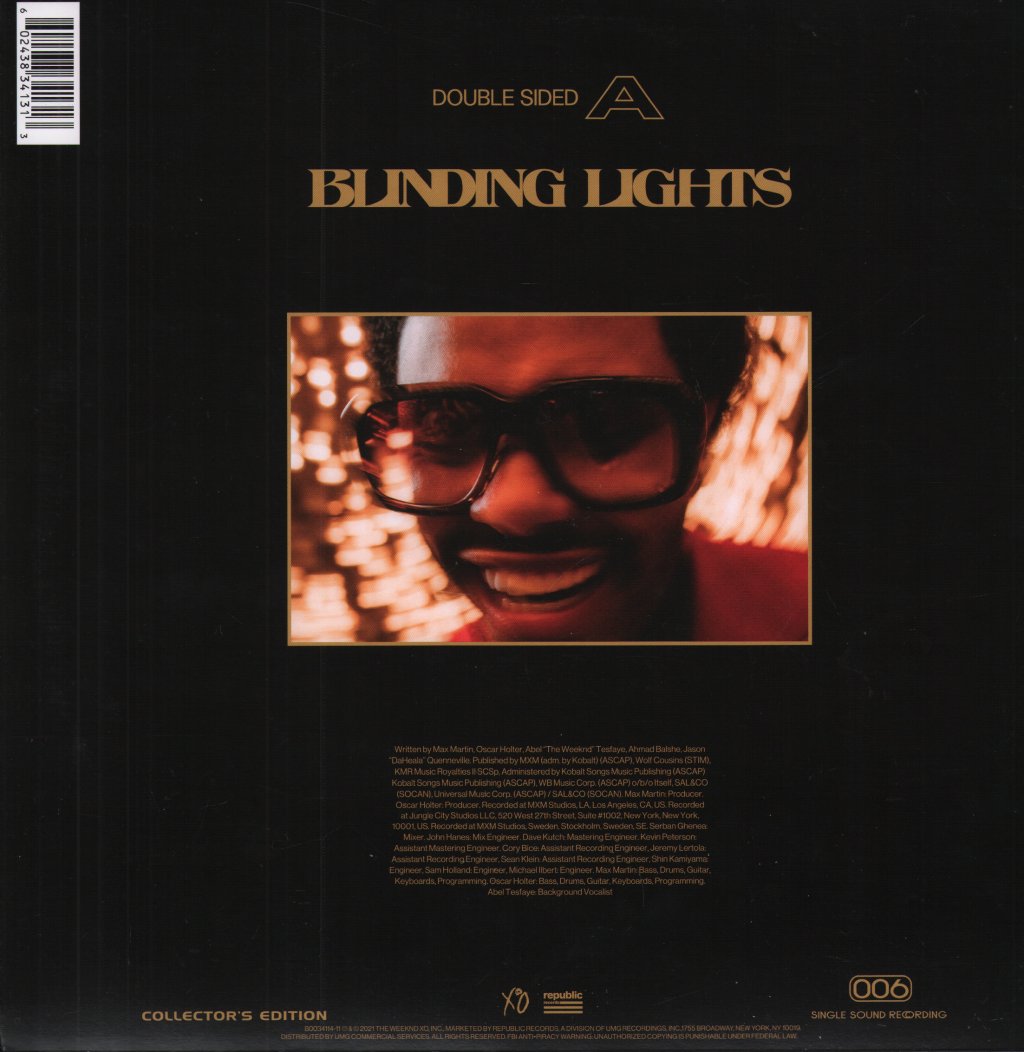 Weeknd - Blinding Lights - 12 Inch