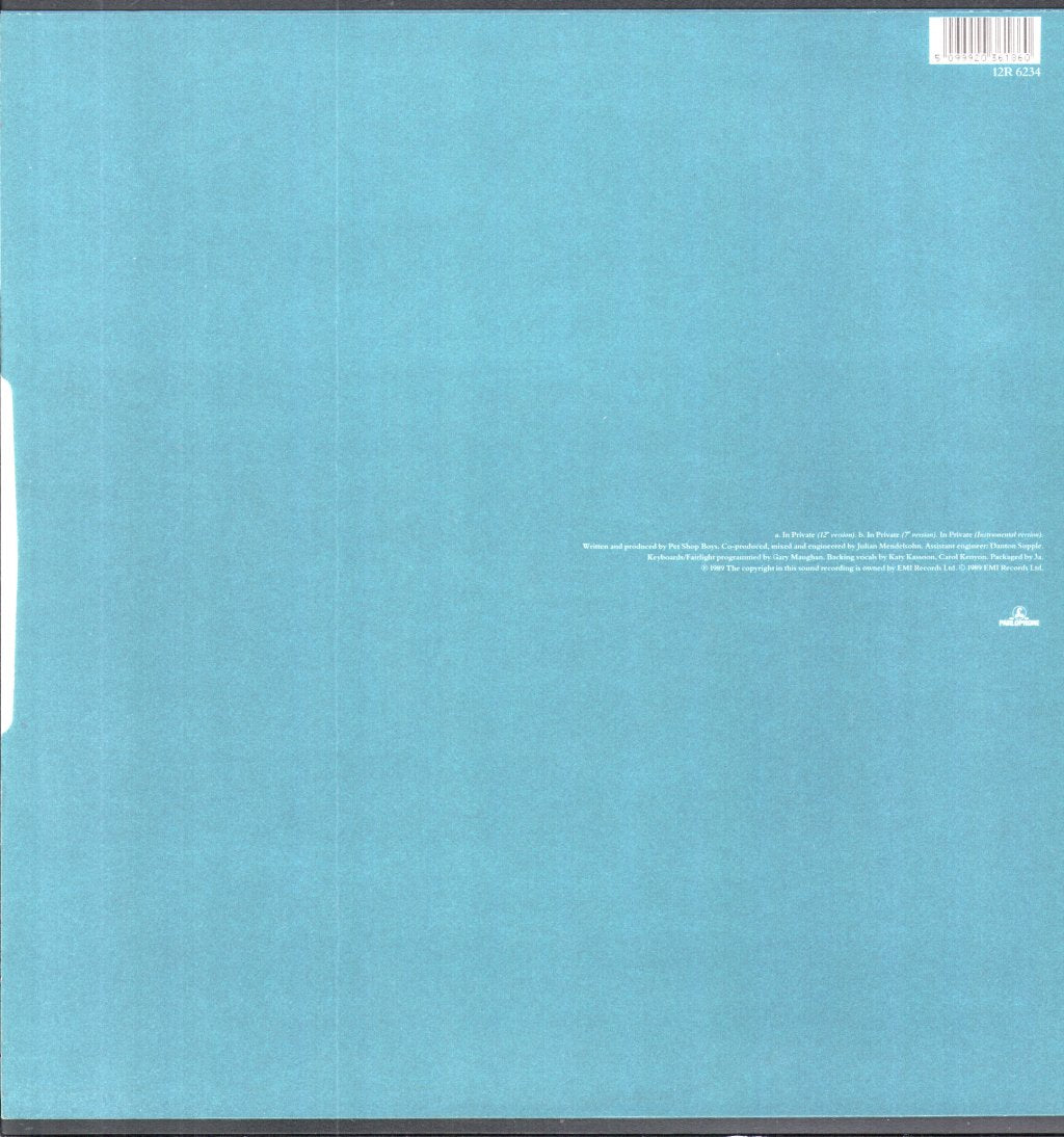 Dusty Springfield - In Private - 12 Inch
