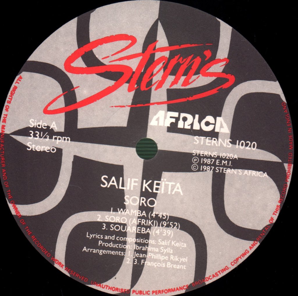 Salif Keita - Soro - Lp