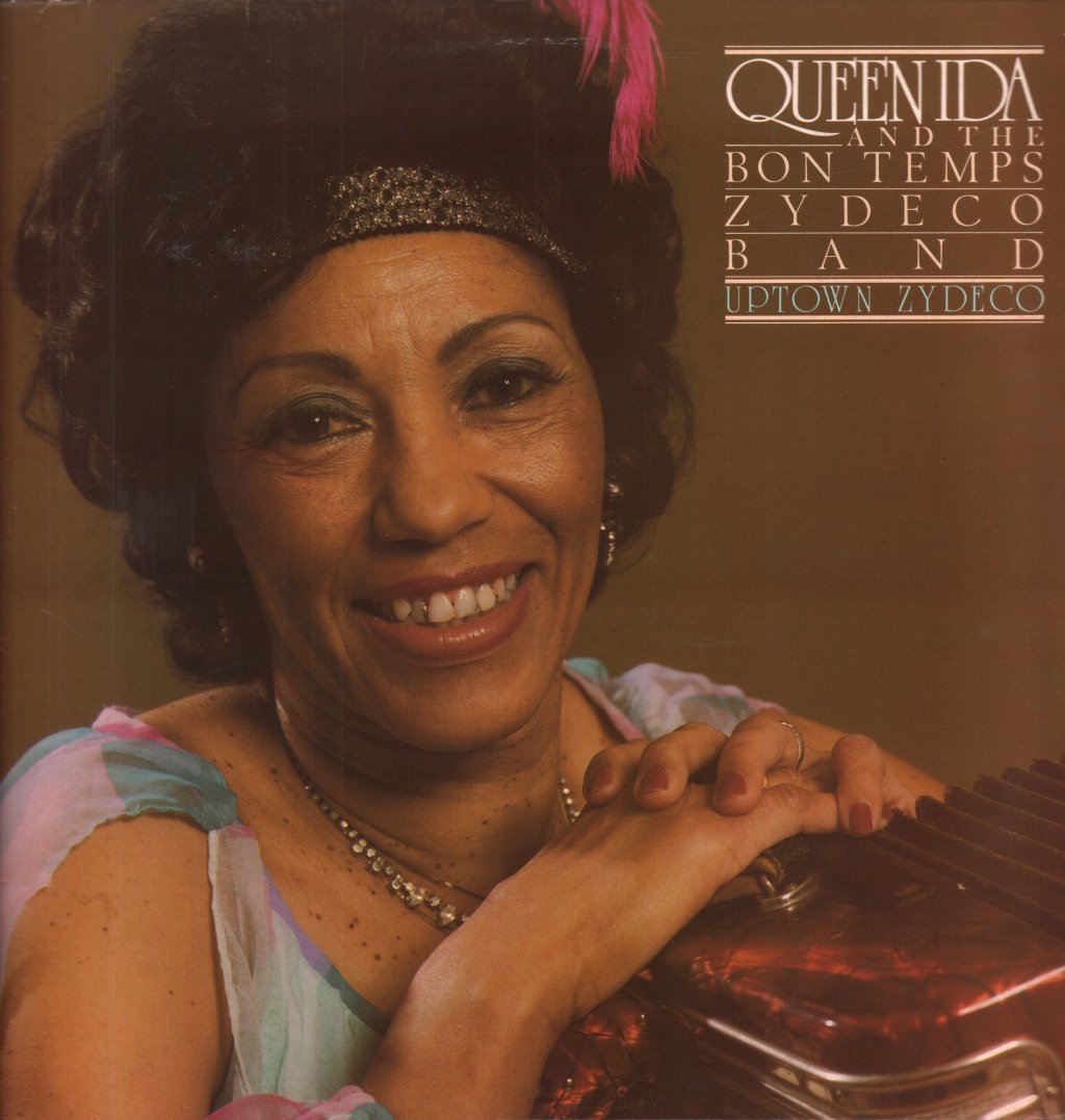 Queen Ida And The Bon Temps Zydeco Band - Uptown Zydeco - Lp