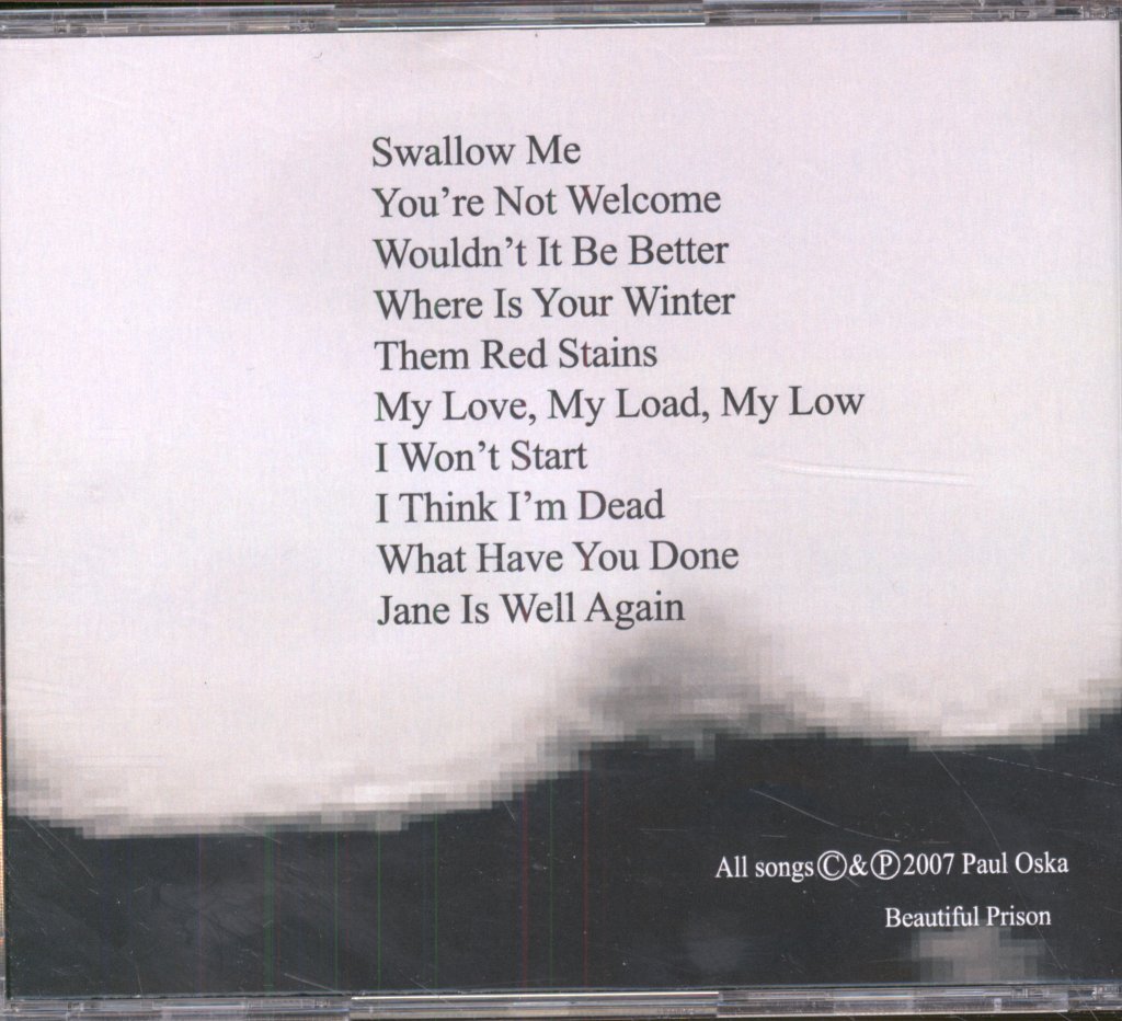 Paul Oska - I Think I'm Dead - Cd