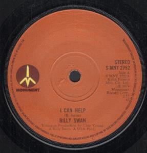 Billy Swan - I Can Help - 7 Inch