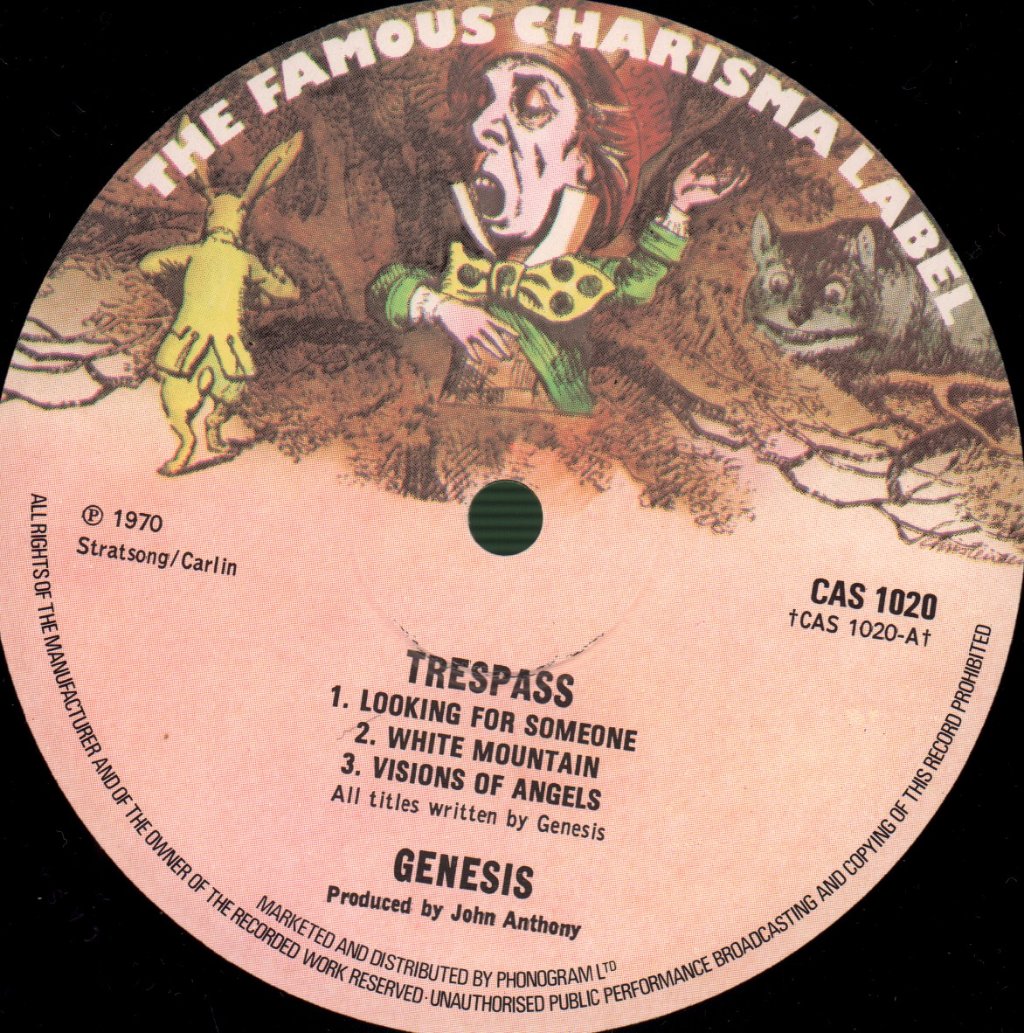 Genesis - Trespass - Lp