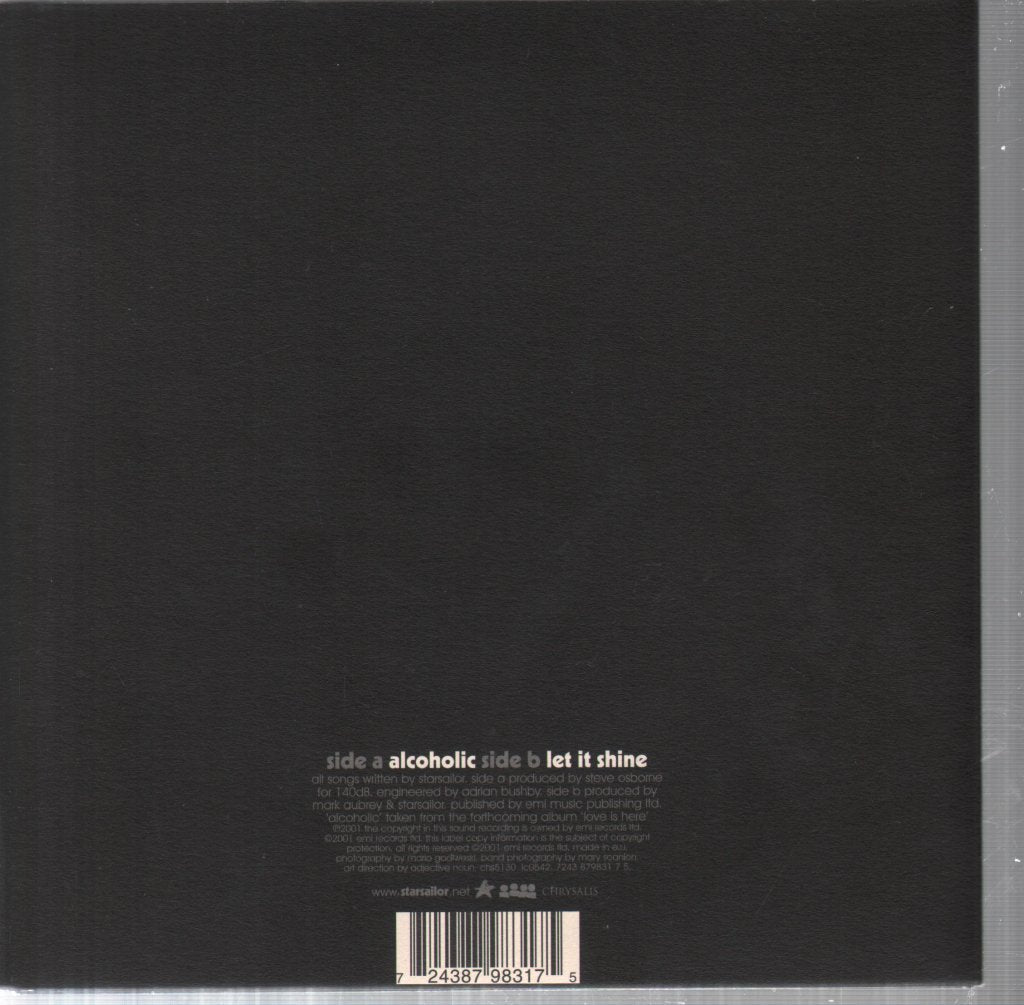 Starsailor - Alcoholic - 7 Inch