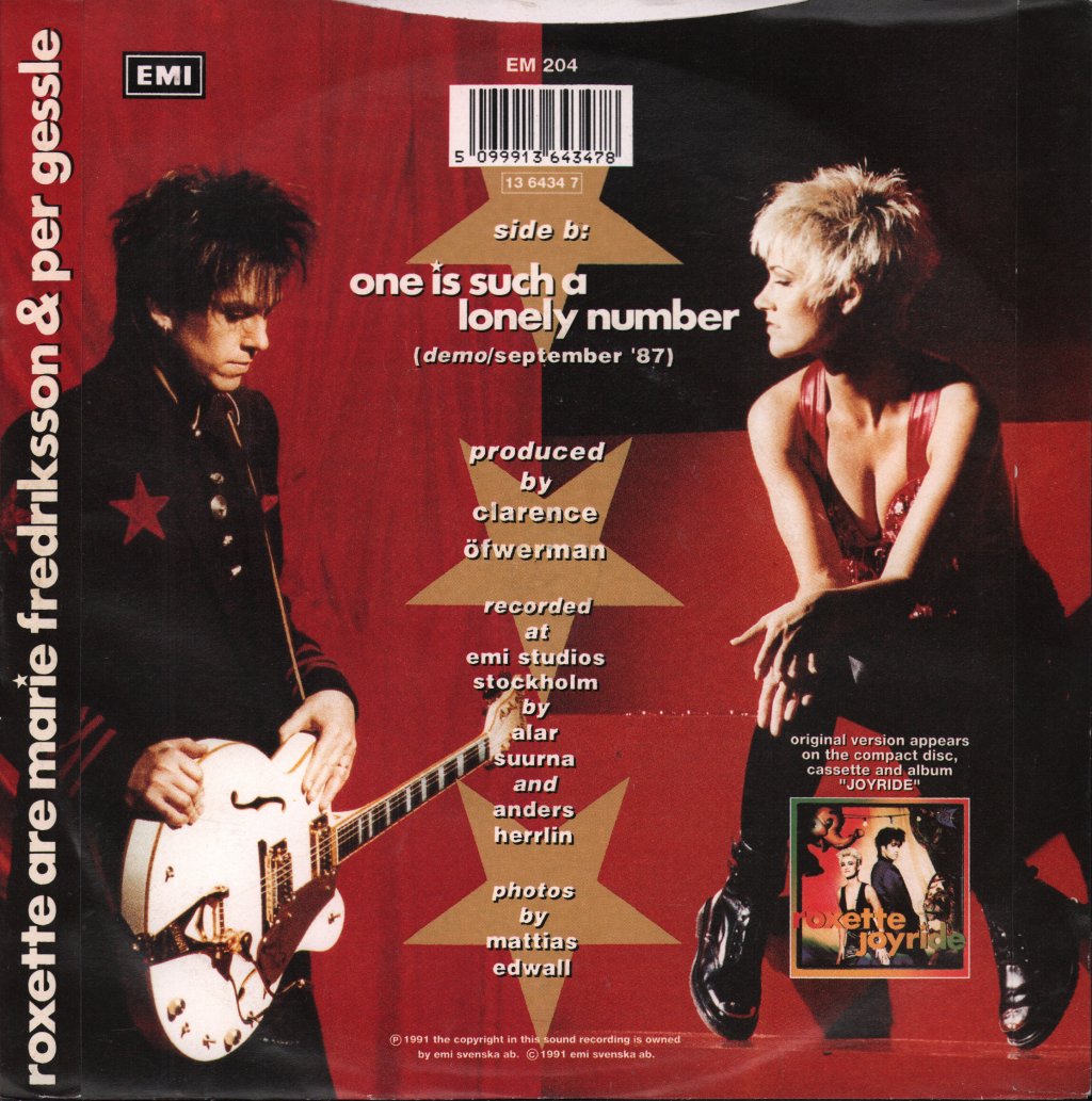 Roxette - Big L - 7 Inch