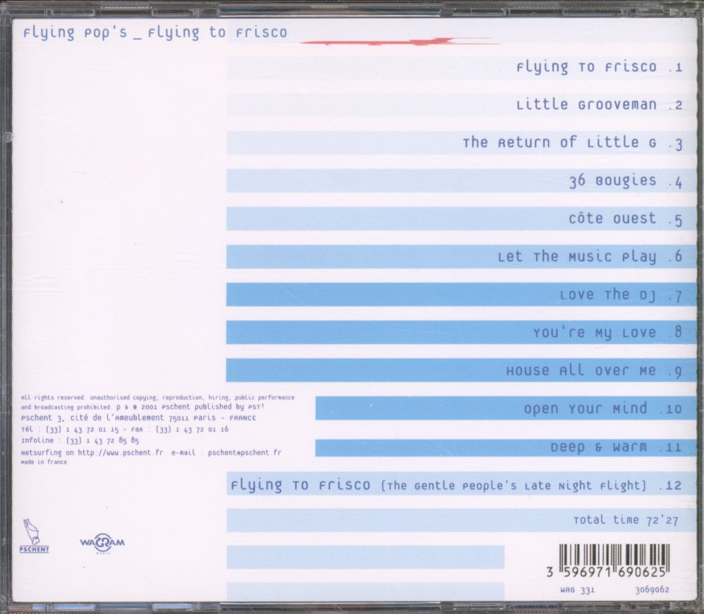 Flying Pop's - Flying To Frisco - Cd
