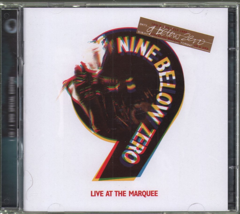 Nine Below Zero - Live At The Marquee - Cd/Dvd