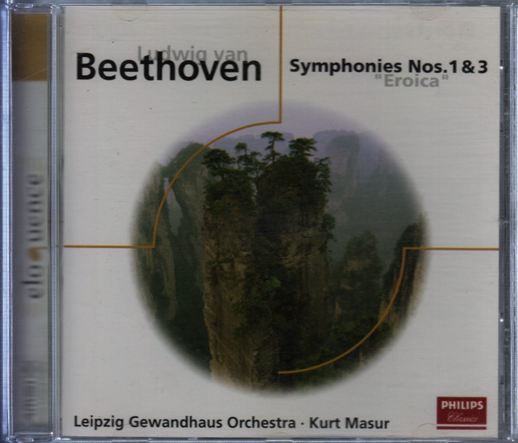 Ludwig Van Beethoven - Symphonies Nos. 1 & 3 - Cd