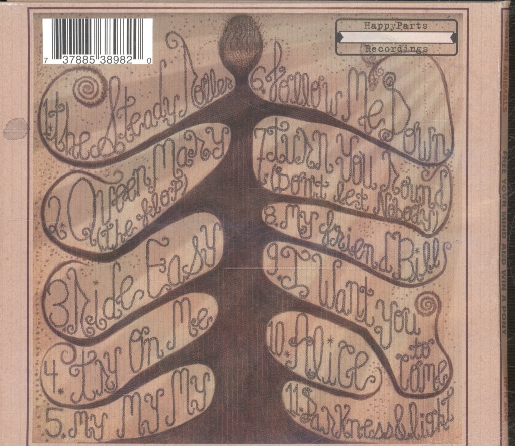 Golden Animals - Free Your Mind And Win A Pony - Cd