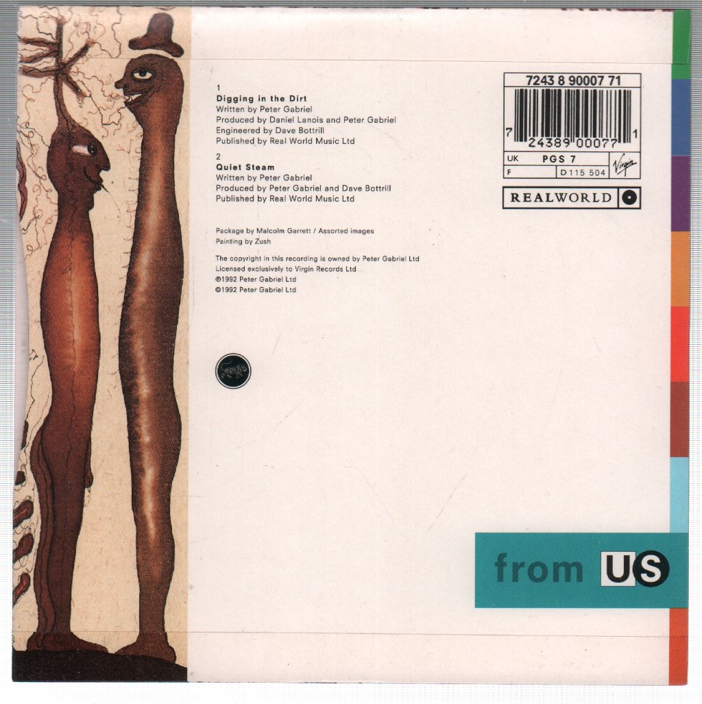 Peter Gabriel - Digging In The Dirt - 7 Inch