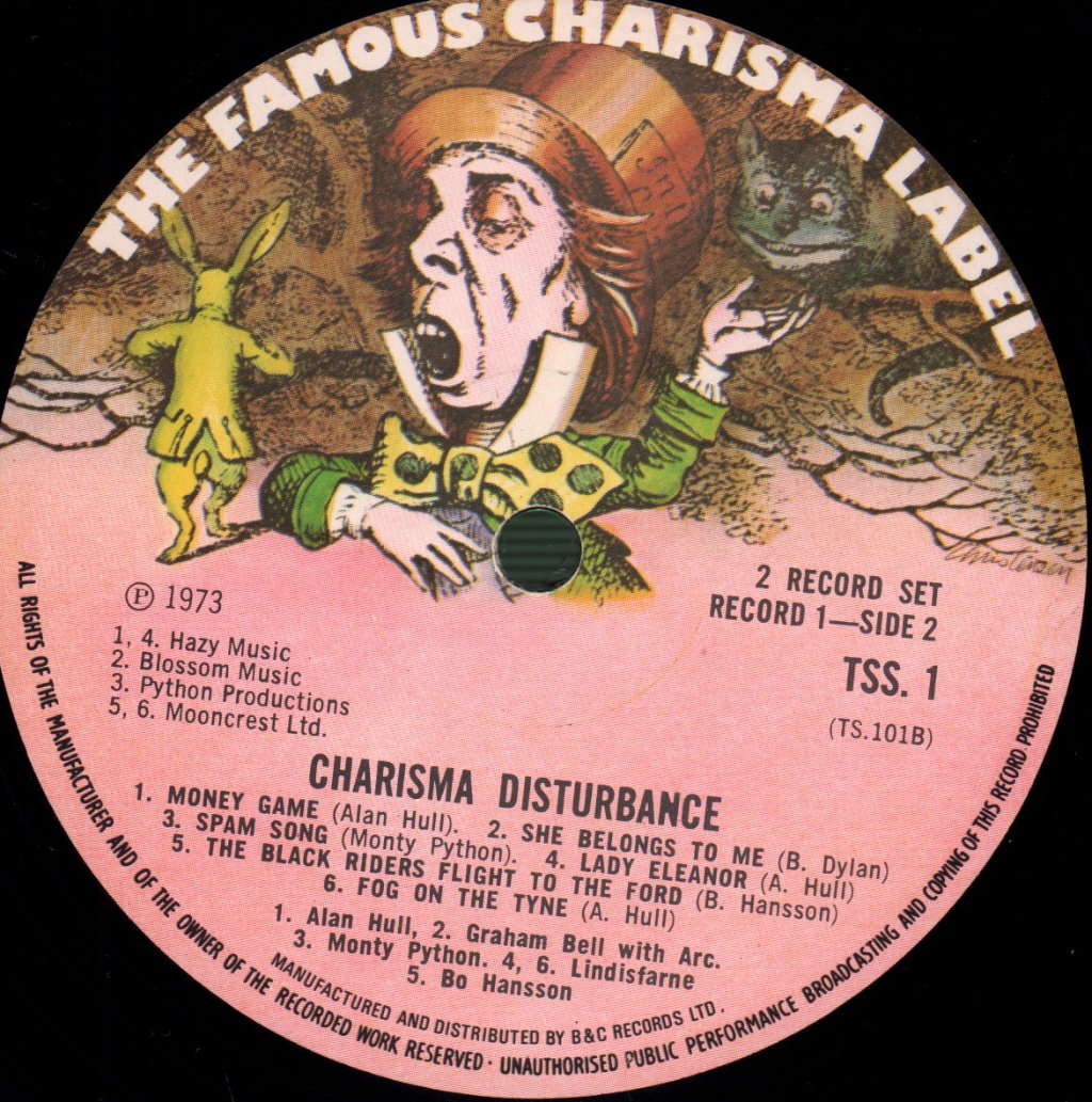 Various Artists - Charisma Disturbance - Double Lp