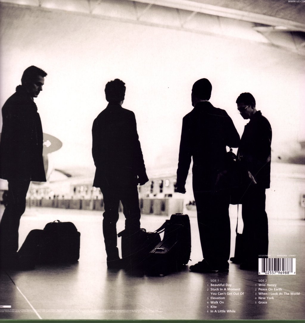 U2 - All That You Can't Leave Behind - Lp