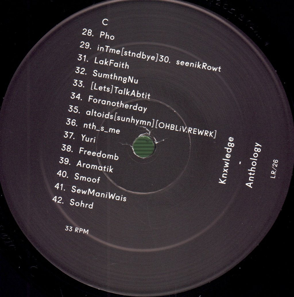 Knxwledge - Anthology - Double Lp