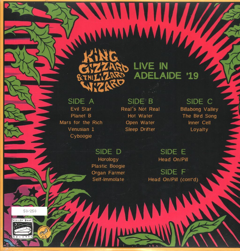 King Gizzard And The Lizard Wizard - Bootleg Box Set - Lp Box Set