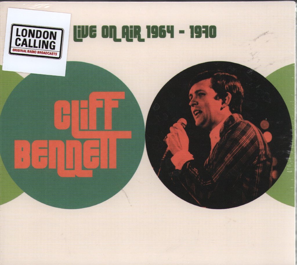 Cliff Bennett - Live On Air 1964 - 1970 - Triple Cd