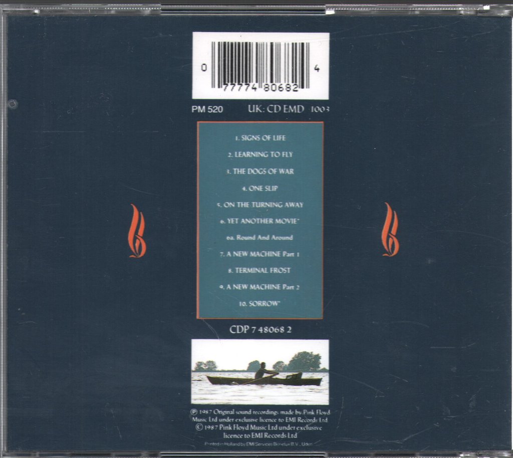 Pink Floyd - A Momentary Lapse Of Reason - Cd
