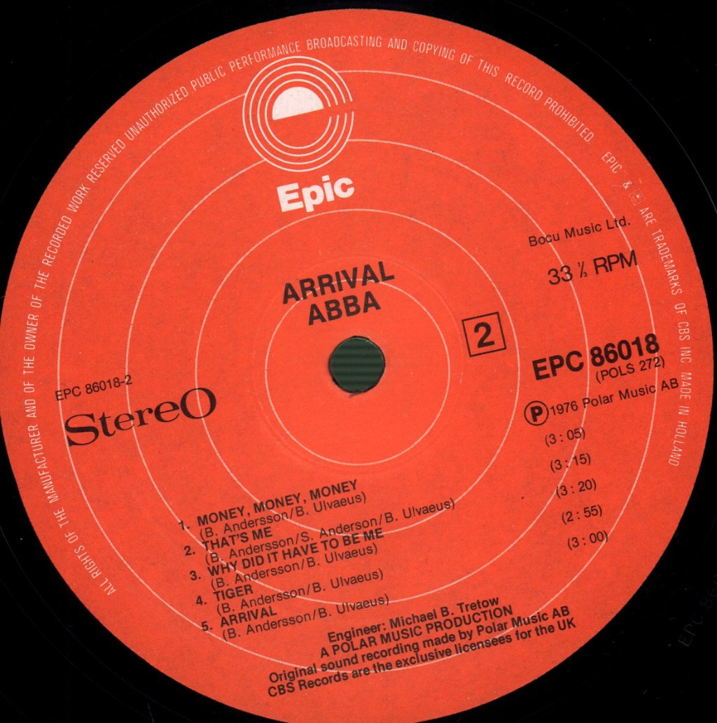 ABBA - Arrival - Lp